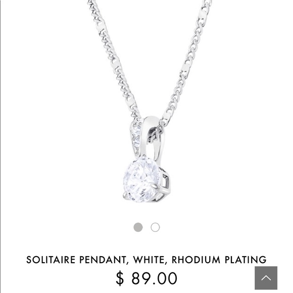 Swarovski Necklace with Pendant - Picture 2 of 4